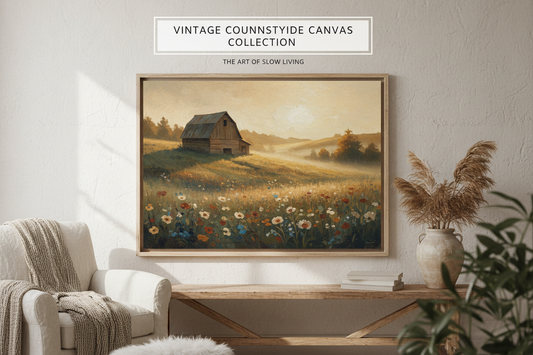 How to Style Vintage Countryside Canvas Wall Art in Any Room (2026 Guide)