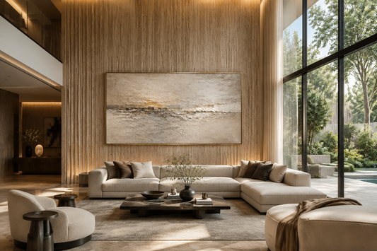 Luxury Villa & High-End Residential Wall Art Wholesale: Sourcing Bespoke Art for Grand Interiors
