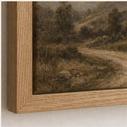 Wholesale Vintage Framed Canvas Wall Art | Quiet Countryside | Bulk Orders Welcome