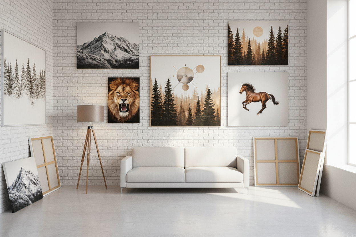 Bright Art Gallery Banner