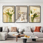 Botanical Leaf Canvas Wall Art Set