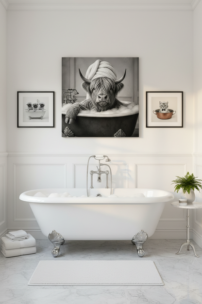Funny Bathroom Animals Pinterest Pin
